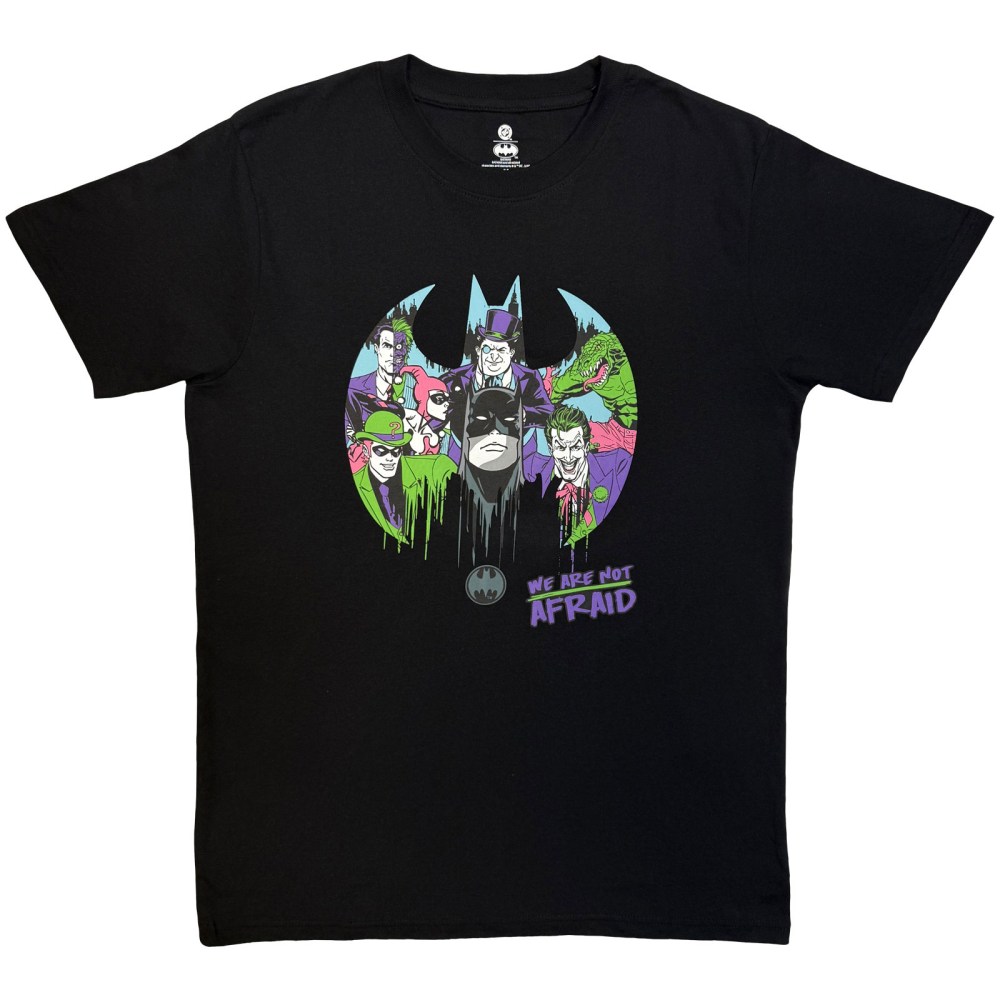 DC Comics Batman - Batman & Co Mens Tshirt - Black